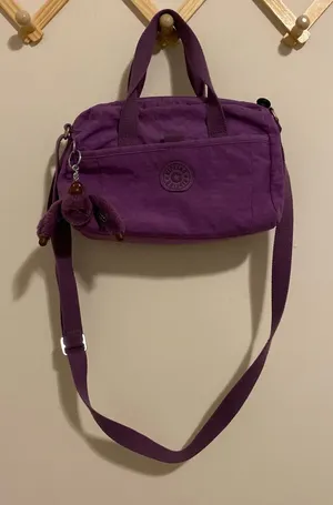Kipling Purple Crossbody Bag w/ Keychain thumbnail 1