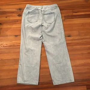 Rue+ Rue21 Denim Blue Jeans Womens Size 14 Straight Wide Leg Loose Fit thumbnail 5