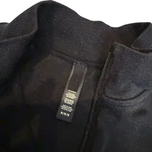 Skims‎ Women’s M Zip Up Track Jacket Charcoal Black Cropped Sporty Loungewear thumbnail 5