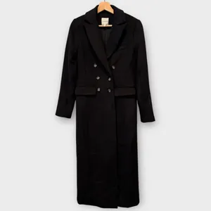 Favorite Daughter The Simon Double Breasted Longline Coat Size Small thumbnail 6
