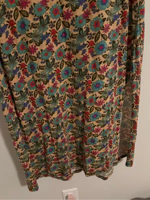 Natural Life Cotton Floral Midi Dress size Medium thumbnail 8