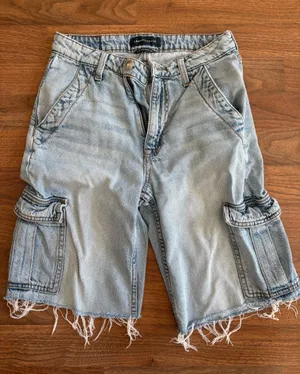 Boyfriend Shorts Blue thumbnail 1