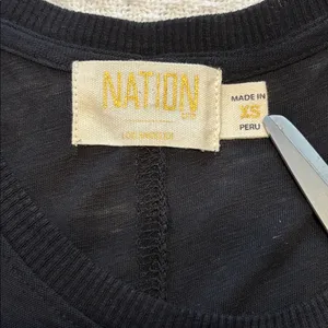 Nation LTD‎ Melissa Tiered Tank Dress Black size XS thumbnail 4