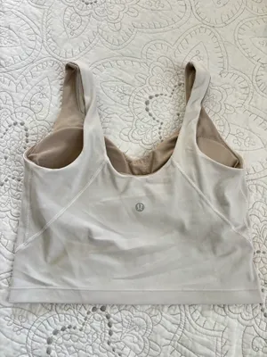 Lululemon Align Tank White Top 6 thumbnail 2