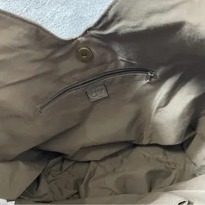 DV by‎ Dolce Vita Large Gray Taupe Fringe Hobo Bag thumbnail 4