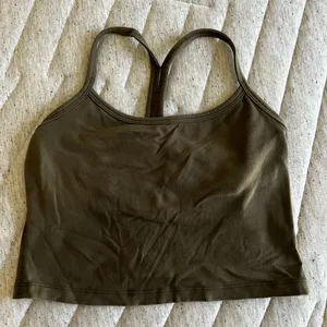 Beyond Yoga Olive Green Racerback Tank Top thumbnail 1