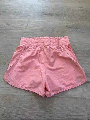 Avia coral pink running shorts bike with liner casual athleisure size XS thumbnail 3