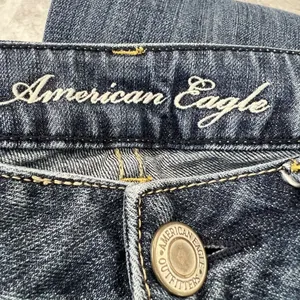 American Eagle Jeans Straight Super Stretch Distressed‎ Holes thumbnail 7
