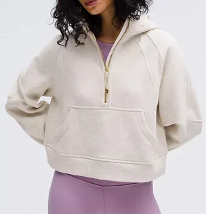 Lululemon Scuba Oversized Half-Zip Hoodie M/L thumbnail 1