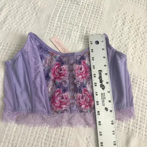 Victoria’s Secret large Dream Angels embroidered corset top BC 3250 thumbnail 10
