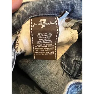 7 For All Mankind‎ 7FAMK Ankle Gwenevere Skinny Jeans Denim Size 25 Stretch thumbnail 5