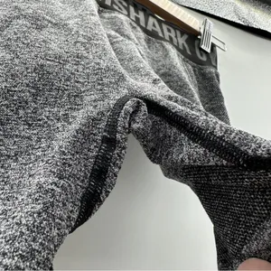 Gymshark‎ Flex Mid Rise Activewear Flex Shorts in Heather Gray Size S thumbnail 3