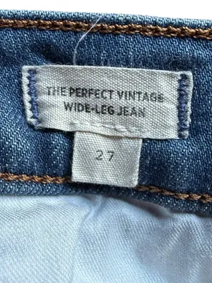 Madewell The Perfect Vintage‎ Wide-Leg Jean Sz 27 thumbnail 9