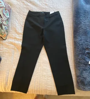 WHBH Comfort Stretch Slim Ankle Pants - Black thumbnail 4
