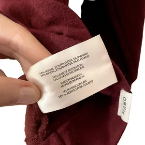 Orvis deep red crewneck sweater casual comfortable style large winter warm thumbnail 6