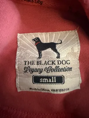 Women’s Black Dog Hoodie thumbnail 4