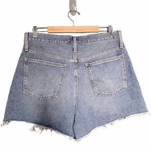 NWT Madewell Mom Short Cutoff Jean Shorts Bledsoe Mid Wash Denim Women’s Size 33 thumbnail 5