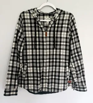 L.L.Bean Plaid Zip Up thumbnail 1