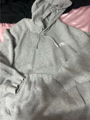 Nike grey hoodie thumbnail 1