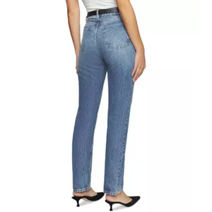 Reformation Cynthia High Relaxed Jean San Lucas wash Blue Jeans Size 27 thumbnail 2