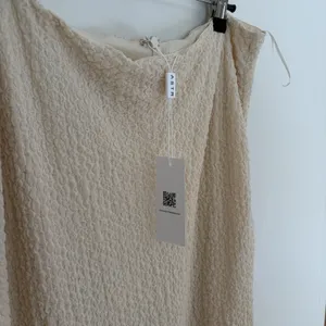 NWT ASTR The Label XL Mesh Midi Skirt Cream Textured Whimsical Romantic thumbnail 3