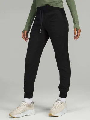 Lululemon Plus 20 Lululemon Dance Studio Mid-Rise Jogger Full Length Black Sport thumbnail 1