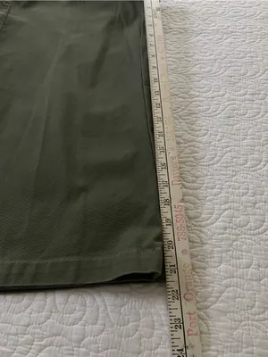 Lee One True Fit Olive Green Wide-Leg Capris Mid Rise Size Medium 11/12 thumbnail 10
