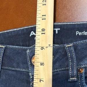 Ariat Jeans Womens 27R Blue Flare Perfect Rise Stretch Denim Dark Wash thumbnail 9