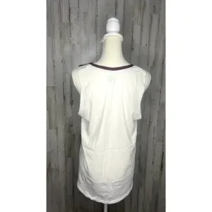 NWT‎ Rivalry Threads Women's Medium White Texas A&M Aggies Sleeveless Tank Top thumbnail 3
