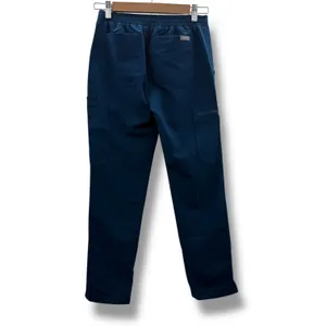 FIGS NWT Yola Skinny Scrub Pants XXS‎ Deep Reef Petite Drawstring Workwear thumbnail 2