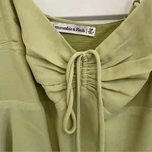 Abercrombie Green Summer Dress thumbnail 4