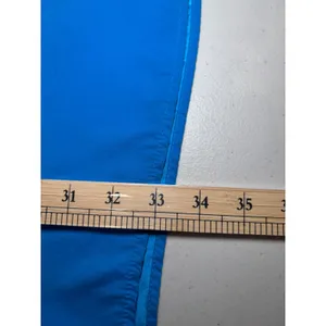 Amanda Uprichard‎ Silk Shift Dress L Blue Split Neck Tie Waist thumbnail 9