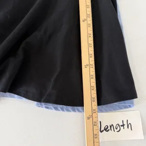 New Bundle‎ Aerie Low Back Mini Dress Small Light Blue Black Athletic Athleisure thumbnail 17