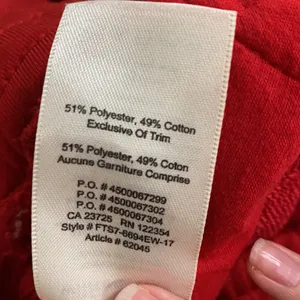 Aritzia Wilfred Free Shimada red track pants with ankle zip size XXS thumbnail 12