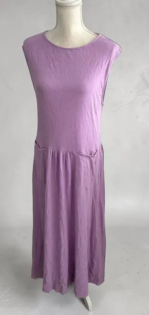 FREE PEOPLE Beach Lavender Purple Maxi Dress Size XS thumbnail 1