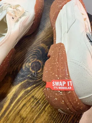 Vans White‎ Anaheim Factory Modular Swap It Speckled Gum Shoes M7.5/W 9 thumbnail 4