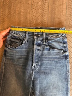 MOTHER The Tripper Ankle Fray Flared Jeans in We the Animals Wash Women’s 26 thumbnail 12