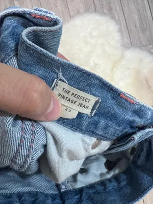 Madewell Straight-Leg Blue Denim Jeans thumbnail 6