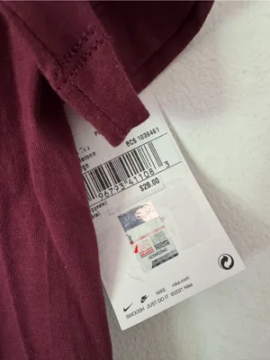 NWT The Nike Tee Deep Maroon Alabama A&M Crewneck Short Sleeve Size XL thumbnail 4