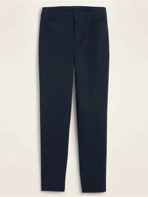 Old Navy High Waisted Pixie Black Straight-Leg Pants thumbnail 6