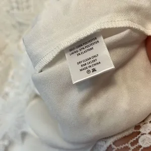 ASTR the Label Size L Daniela White Floral Lace Off Shoulder Mini Dress‎ Womens thumbnail 4