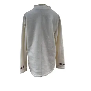 Vintage 1990s Croft & Barrow Sport White Snowflake Sweater Size Small Oversized thumbnail 2