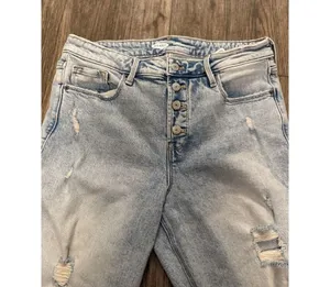 Old Navy Ankle Jeans Womens Size 12 The Power Jean High-Rise Straight Blue Denim thumbnail 10