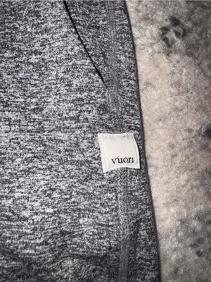 Vuori Charcoal Heather Joggers with Drawstring thumbnail 2