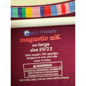 Magnetic Me women's fuchsia pajama set‎ size xxl (20/22) thumbnail 5