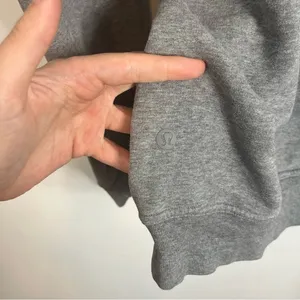 Lululemon All Yours Hoodie Heathered Core Medium Grey Small thumbnail 8