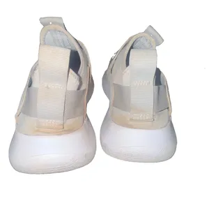 Under Armour Runplay Mod Grey/Pink Clay Low Top Mesh Hook & Loop Sneakers thumbnail 4