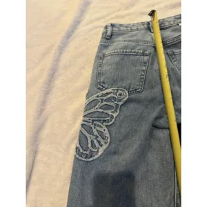 Pacsun Butterfly Patch Women’s '90s Boyfriend Jeans, Size 26, Short Length. thumbnail 15