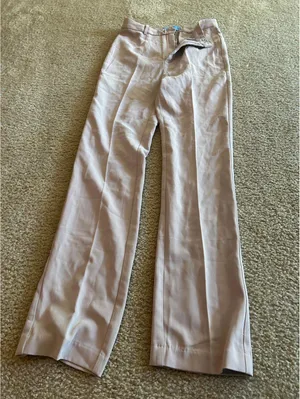 bc01 Woman pants Size Medium Junior Work Office Purple thumbnail 1