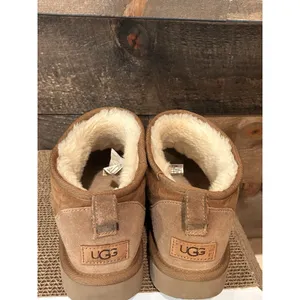 UGG Classic Ultra Mini Boots 1116109 Chestnut Women's‎ Sz SOLD thumbnail 6